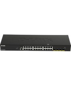 Купить Управляемый коммутатор D-link DGS-1250-28X /A1A 24UTP 1000Mbps+ 4 SFP+, изображение 2 в интернет-магазине Irkshop.ru