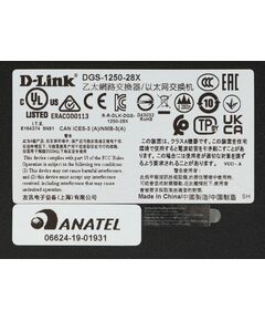 Купить Управляемый коммутатор D-link DGS-1250-28X /A1A 24UTP 1000Mbps+ 4 SFP+, изображение 11 в интернет-магазине Irkshop.ru