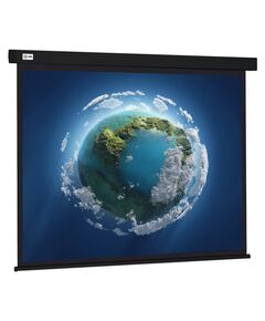 Купить Экран Cactus CS-PSW-127X127-BK 127x127см Wallscreen 1:1 настенно-потолочный рулонный черный, изображение 2 в интернет-магазине Irkshop.ru