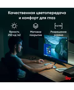 Купить Моноблок iRU 23AM Ryzen 5 5675U (2.1) 8Gb SSD256Gb RGr CR noOS GbitEth WiFi BT 23.8" Full HD 1920x1080 90W Cam черный [2030221], изображение 29 в интернет-магазине Irkshop.ru