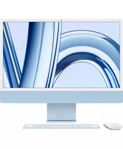 Купить Моноблок Apple iMac A2874 M3 8 core (4) 16Gb SSD256Gb 8 core GPU macOS WiFi BT 143W клавиатура мышь Cam синий 24" 4.5K 4480x2520 [Z1970004K] в интернет-магазине Irkshop.ru