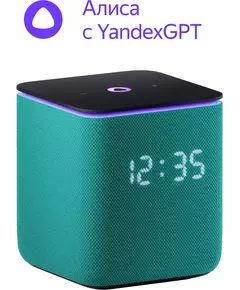 Купить Умная колонка Яндекс Станция Миди Алиса зеленый 24W 1.0 BT/Wi-Fi 10м [YNDX-00054EMD], изображение 3 в интернет-магазине Irkshop.ru