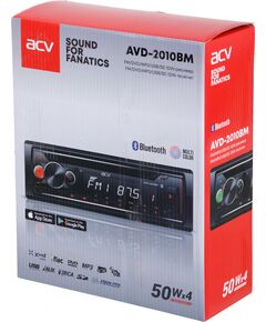 Купить Автомагнитола ACV AVD-2010BM 1DIN 4x50Вт v4.2 ПДУ [38756], изображение 9 в интернет-магазине Irkshop.ru