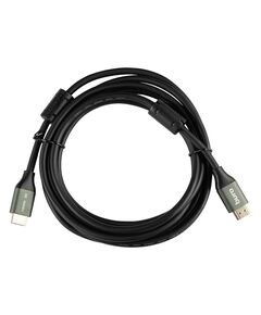 Купить Кабель аудио-видео BURO HDMI (m)/HDMI (m) 3м. феррит.кольца позолоч.конт. черный [BHP-HDMI-2.1-3G] в интернет-магазине Irkshop.ru