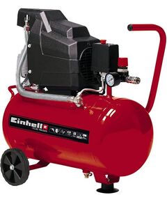 Купить Einhell TC-AC 190/24/8 Kit масляный 165л/мин 24л 1500Вт красный/черный [4007339] в интернет-магазине Irkshop.ru