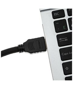 Купить Кабель аудио-видео Cactus HDMI (m)/HDMI (m) 1.5м. позолоч.конт. черный [CS-HDMI.2-1.5], изображение 3 в интернет-магазине Irkshop.ru