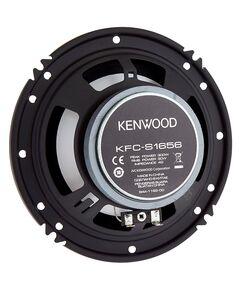 Купить Колонки автомобильные Kenwood KFC-S1656 330Вт 87дБ 4Ом 16см (6.5дюйм) 2 шт коаксиальные однополосные (без решетки), изображение 3 в интернет-магазине Irkshop.ru