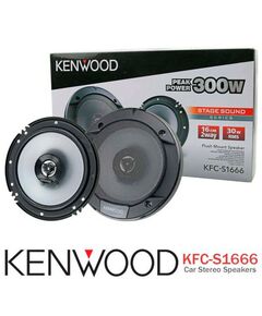 Купить Колонки автомобильные Kenwood KFC-S1666 330Вт 90дБ 4Ом 16см (6.5дюйм) 2 шт коаксиальные двухполосные, изображение 6 в интернет-магазине Irkshop.ru