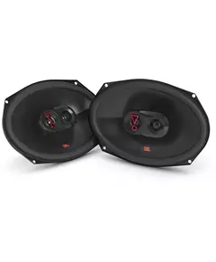 Купить Колонки автомобильные JBL STAGE3 9637F 225Вт 93дБ 3Ом 15x23см (6x9дюйм)  2 шт коаксиальные трехполосные (без решетки) в интернет-магазине Irkshop.ru