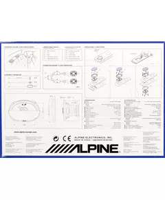 Купить Колонки автомобильные Alpine SXE-69C2 280Вт 92дБ 15x23см (6x9дюйм) 2 шт  коаксиальные двухполосные, изображение 2 в интернет-магазине Irkshop.ru