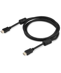 Купить Кабель аудио-видео BURO HDMI 1.4 HDMI (m)/HDMI (m) 3м. феррит.кольца черный [HDMI-19M/19M-3M-MG], изображение 2 в интернет-магазине Irkshop.ru