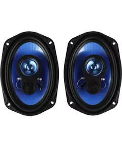 Купить Колонки автомобильные Soundmax SM-CSE693 220Вт 92дБ 4Ом 15x23см (6x9дюйм) 2 шт коаксиальные трехполосные в интернет-магазине Irkshop.ru