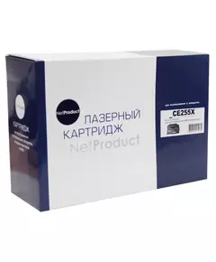 Купить Картридж NetProduct N-CE255X для HP LJ P3015, 12.5K в интернет-магазине Irkshop.ru