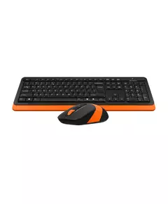 Купить Клавиатура + мышь A4-Tech Fstyler FG1010 ORANGE клав:черный/оранжевый мышь:черный/оранжевый USB беспроводная Multimedia, изображение 5 в интернет-магазине Irkshop.ru