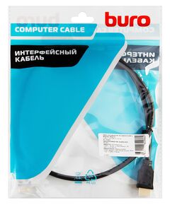 Купить Кабель аудио-видео BURO HDMI (m)/HDMI (m) 1м. черный [BHP-HDMI-2.1-1], изображение 6 в интернет-магазине Irkshop.ru