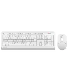 Купить Клавиатура + мышь A4-Tech Fstyler FG1012 WHITE клав:белый мышь:белый USB беспроводная Multimedia, изображение 2 в интернет-магазине Irkshop.ru