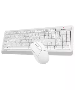 Купить Клавиатура + мышь A4-Tech Fstyler FG1012 WHITE клав:белый мышь:белый USB беспроводная Multimedia, изображение 5 в интернет-магазине Irkshop.ru