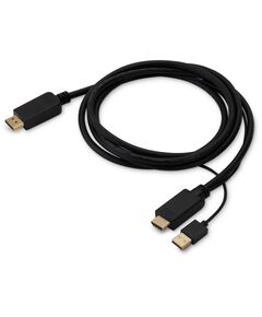 Купить Кабель аудио-видео BURO HDMI (m)/DisplayPort (m) 2м. позолоч.конт. черный [HDMI-DP-2M] в интернет-магазине Irkshop.ru