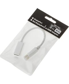 Купить Переходник  HDMI (f)/DisplayPort (m) белый, изображение 2 в интернет-магазине Irkshop.ru