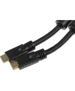 Купить Кабель аудио-видео Ningbo HDMI (m)/HDMI (m) 20м. позолоч.конт. черный, изображение 2 в интернет-магазине Irkshop.ru