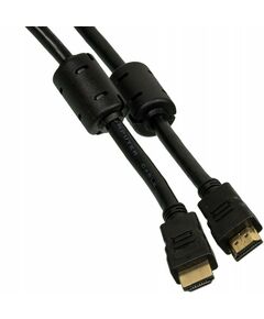 Купить Кабель аудио-видео Ningbo HDMI-5M-MG HDMI (m)/HDMI (m) 5м. феррит.кольца позолоч.конт. черный, изображение 2 в интернет-магазине Irkshop.ru