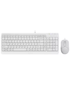 Купить Комплект A4-Tech Fstyler F1512 White Кл-ра, USB, +Мышь, 3кн, Roll, USB в интернет-магазине Irkshop.ru