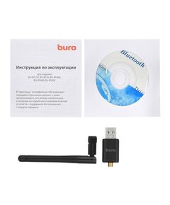 Купить Адаптер USB BURO BT40С BT4.0+EDR class 1 100м черный, изображение 4 в интернет-магазине Irkshop.ru