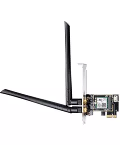 Купить Сетевой адаптер Wi-Fi + Bluetooth Cudy WE3000 AX3000 PCI Express (ант.внеш.съем) 2ант. в интернет-магазине Irkshop.ru