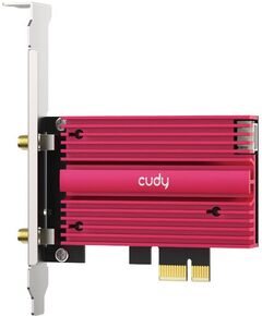 Купить Сетевой адаптер Wi-Fi + Bluetooth Cudy WE4000 АХ5400 PCI Express (ант.внеш.съем) 1ант. в интернет-магазине Irkshop.ru