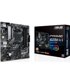 Купить Материнская плата Asus PRIME A520M-A II/CSM Soc-AM4 AMD A520 4xDDR4 mATX AC`97 8ch(7.1) GbLAN RAID+VGA+HDMI+DP, изображение 4 в интернет-магазине Irkshop.ru