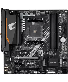 Купить Материнская плата GigaByte B550M AORUS ELITE AX Soc-AM4 AMD B550 4xDDR4 mATX AC`97 8ch(7.1) GbLAN RAID+DVI+HDMI в интернет-магазине Irkshop.ru