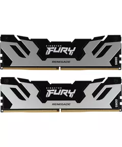 Купить Память Kingston Fury Renegade Silver XMP Gaming 32Gb Kit 2x16Gb DDR5 7200MHz PC5-57600 CL38 DIMM 288-pin 1.45В kit single rank с радиатором RTL [KF572C38RSK2-32] в интернет-магазине Irkshop.ru