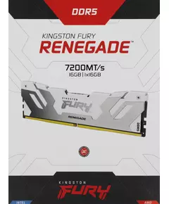 Купить Память Kingston Fury Beast Gaming 16Gb DDR5 7200MHz PC5-57600 CL38 DIMM 288-pin 1.45В single rank с радиатором RTL [KF572C38RW-16], изображение 4 в интернет-магазине Irkshop.ru