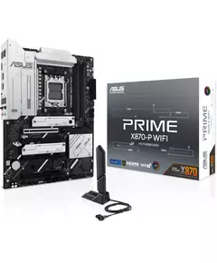 Купить Материнская плата Asus PRIME X870-P WIFI SocketAM5 AMD X870 4xDDR5 ATX AC`97 8ch(7.1) 2.5Gg RAID+HDMI в интернет-магазине Irkshop.ru