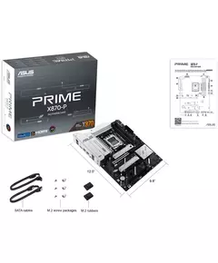 Купить Материнская плата Asus PRIME X870-P SocketAM5 AMD X870 4xDDR5 ATX AC`97 8ch(7.1) 2.5Gg RAID+HDMI, изображение 11 в интернет-магазине Irkshop.ru