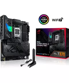 Купить Материнская плата Asus ROG STRIX X870-F GAMING WIFI Socket AM5 AMD X870 4xDDR5 ATX AC`97 8ch(7.1) 2.5Gg RAID+HDMI+DP, изображение 2 в интернет-магазине Irkshop.ru