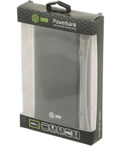 Купить Мобильный аккумулятор Cactus CS-PBFSIT-20000 20000mAh 10.5W 2.1A 2xUSB-A черный, изображение 7 в интернет-магазине Irkshop.ru