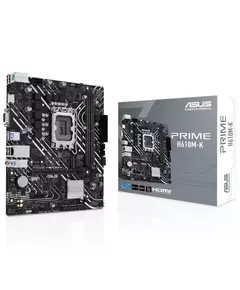 Купить Материнская плата Asus PRIME H610M-K LGA1700 Intel H610 2xDDR5 mATX AC97 8ch(7.1) GbLAN+VGA+HDMI в интернет-магазине Irkshop.ru