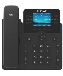 Купить Телефон IP Флат FLAT-PHONE-B6 черный, изображение 2 в интернет-магазине Irkshop.ru