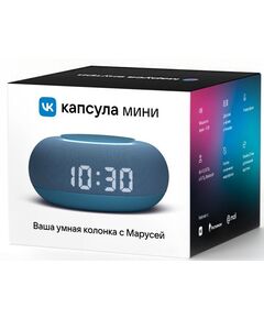 Купить Умная колонка VK Капсула Мини Маруся синий морской 5W 1.0 BT 10м [MRC02BL], изображение 6 в интернет-магазине Irkshop.ru