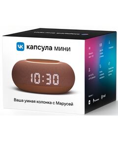 Купить Умная колонка VK Капсула Мини Маруся терракотовый 5W 1.0 BT 10м [MRC02PK], изображение 6 в интернет-магазине Irkshop.ru