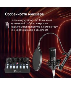 Купить Микрофон проводной Oklick SM-600G 2.5м черный [1796784], изображение 33 в интернет-магазине Irkshop.ru