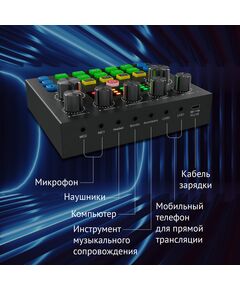 Купить Микрофон проводной Oklick SM-600G 2.5м черный [1796784], изображение 35 в интернет-магазине Irkshop.ru