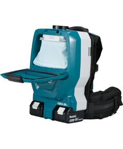 Купить Строительный пылесос Makita DVC265ZXU (уборка: сухая) зеленый, изображение 3 в интернет-магазине Irkshop.ru