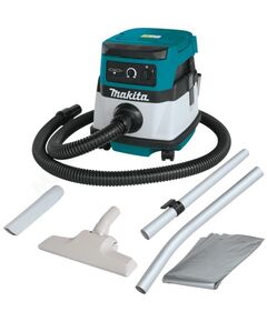 Купить Строительный пылесос Makita DVC150LZ (уборка: сухая/влажная) белый, изображение 5 в интернет-магазине Irkshop.ru