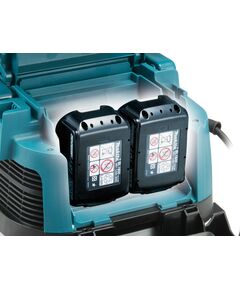 Купить Строительный пылесос Makita DVC150LZ (уборка: сухая/влажная) белый, изображение 2 в интернет-магазине Irkshop.ru