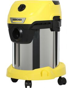 Купить Строительный пылесос Karcher WD 3 S V-17/4/20 1000Вт (уборка: сухая/сбор воды) желтый [1.628-135.0], изображение 9 в интернет-магазине Irkshop.ru