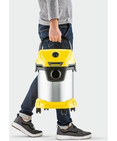 Купить Строительный пылесос Karcher WD 3 S V-17/4/20 1000Вт (уборка: сухая/сбор воды) желтый [1.628-135.0], изображение 30 в интернет-магазине Irkshop.ru