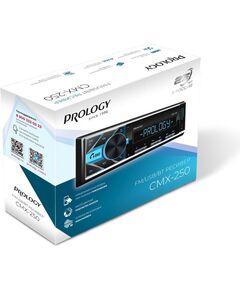 Купить Автомагнитола Prology CMX-250 1DIN 4x55Вт v4.2 AUX [PRCMX250], изображение 6 в интернет-магазине Irkshop.ru