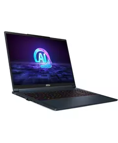 Купить Ноутбук MSI Stealth 16 AI Studio A1VIG-062RU Core Ultra 9 185H 32Gb SSD2Tb NVIDIA GeForce RTX4090 16Gb 16" IPS UHD+ (3840x2400) Windows 11 Home dk.blue WiFi BT Cam [9S7-15F312-062] в интернет-магазине Irkshop.ru